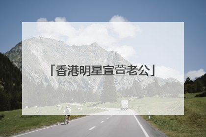 香港明星宣萱老公