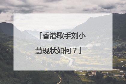 香港歌手刘小慧现状如何？
