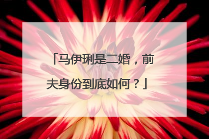 马伊琍是二婚,前夫身份到底如何?