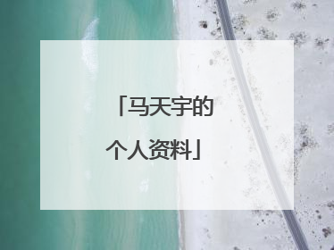 马天宇的个人资料