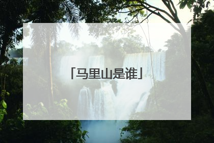 马里山是谁