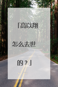 高以翔怎么去世的?