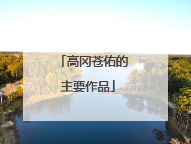 高冈苍佑的主要作品
