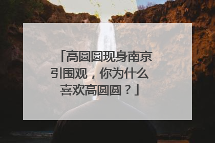 高圆圆现身南京引围观,你为什么喜欢高圆圆?