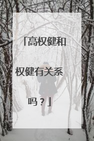 高权健和权健有关系吗?