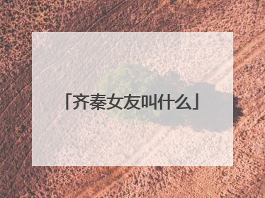 齐秦女友叫什么