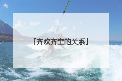 齐欢齐奎的关系