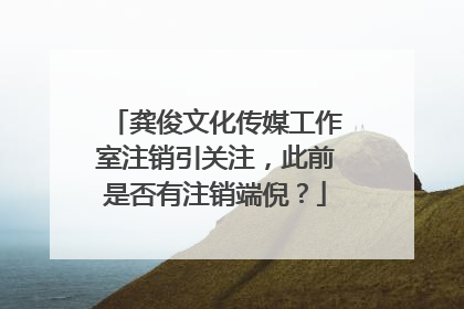 龚俊文化传媒工作室注销引关注，此前是否有注销端倪？
