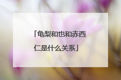 龟梨和也和赤西仁是什么关系