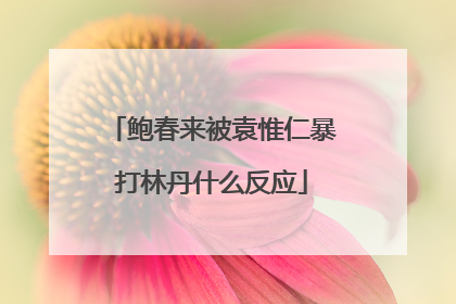 鲍春来被袁惟仁暴打林丹什么反应