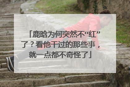 鹿晗为何突然不“红”了?看他干过的那些事,就一点都不奇怪了