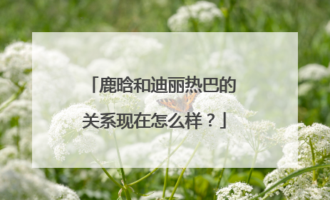 鹿晗和迪丽热巴的关系现在怎么样？