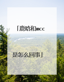 鹿晗和mcc是怎么回事