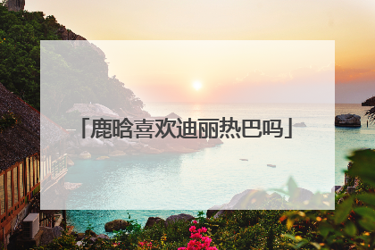 鹿晗喜欢迪丽热巴吗