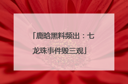 鹿晗黑料频出：七龙珠事件毁三观