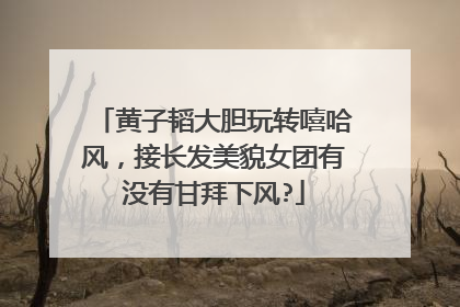 黄子韬大胆玩转嘻哈风，接长发美貌女团有没有甘拜下风?