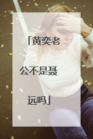 黄奕老公不是聂远吗