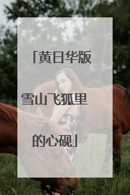 黄日华版雪山飞狐里的心砚