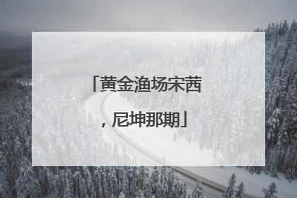 黄金渔场宋茜,尼坤那期