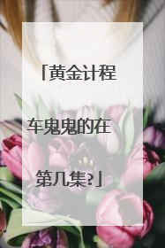 黄金计程车鬼鬼的在第几集?