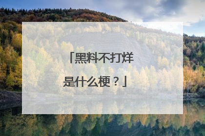 黑料不打烊是什么梗?