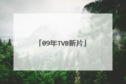 09年TVB新片