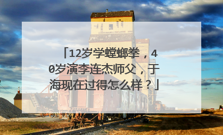 12岁学螳螂拳，40岁演李连杰师父，于海现在过得怎么样？