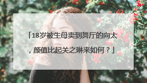 18岁被生母卖到舞厅的向太，颜值比起关之琳来如何？