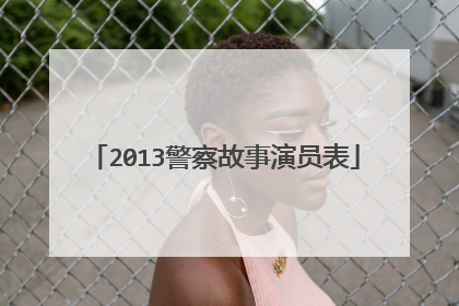 2013警察故事演员表