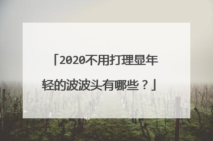 2020不用打理显年轻的波波头有哪些？