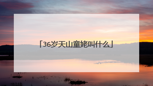 36岁天山童姥叫什么