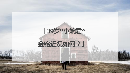 39岁“小婉君”金铭近况如何？