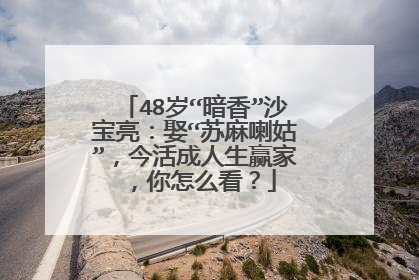 48岁“暗香”沙宝亮:娶“苏麻喇姑”,今活成人生赢家,你怎么看?