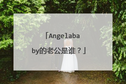 Angelababy的老公是谁？