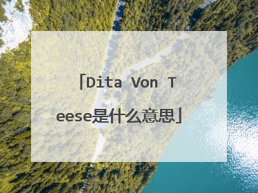 Dita Von Teese是什么意思
