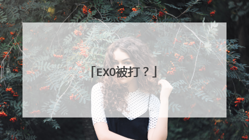 EXO被打？