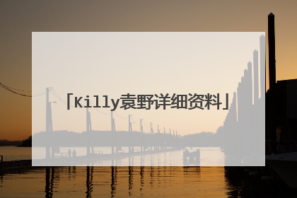 Killy袁野详细资料