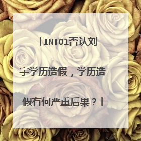 INTO1否认刘宇学历造假，学历造假有何严重后果？