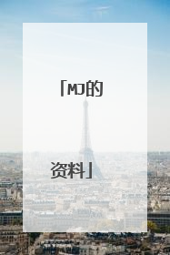 MJ的资料