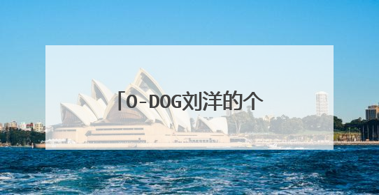 O-DOG刘洋的个人介绍内容是什么?