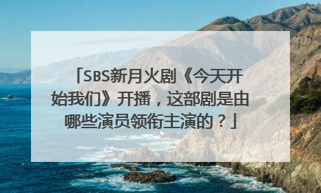 SBS新月火剧《今天开始我们》开播，这部剧是由哪些演员领衔主演的？