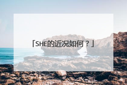 SHE的近况如何?