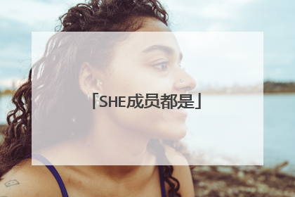SHE成员都是