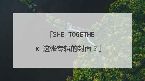 SHE TOGETHER 这张专辑的封面？