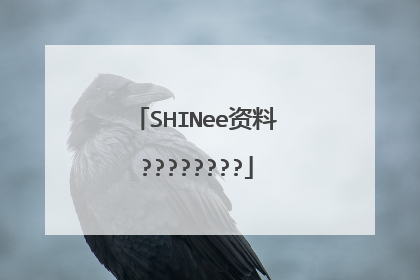 SHINee资料????????