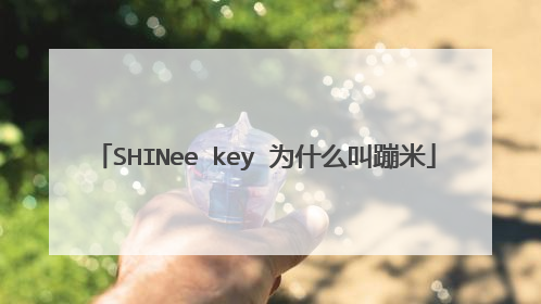 SHINee key 为什么叫蹦米