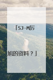 SJ-M厉旭的资料?