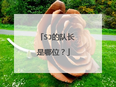 SJ的队长是哪位？