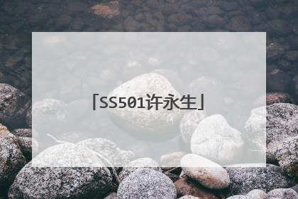 SS501许永生