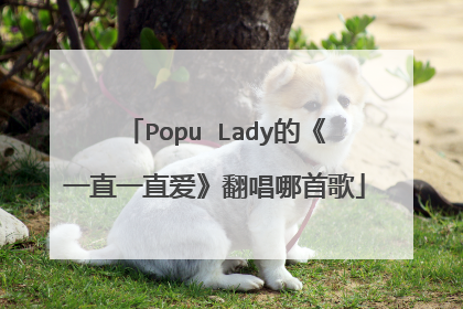 Popu Lady的《一直一直爱》翻唱哪首歌